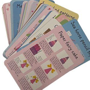 Usborne 50 Rainy Day Activities Cards Craft Project Ideas